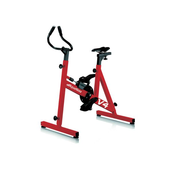 Vélo Aquabike Aquaness V4 couleur rouge
